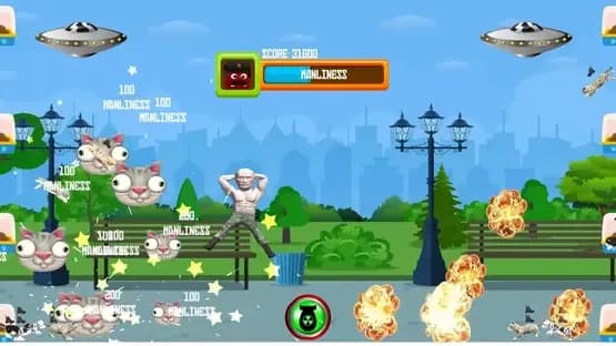 Kicking Kittens: Putin Saves the World — Screenshoty