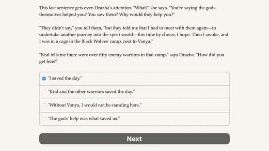 Saga of the North Wind — Screenshoty