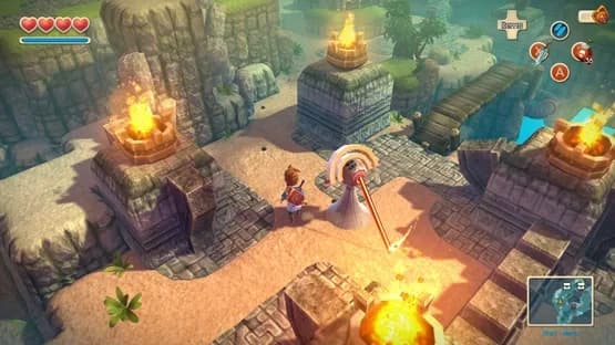 Oceanhorn: Monster of Uncharted Seas — Screenshoty
