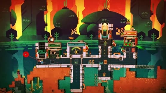 PixelJunk Nom Nom Galaxy — Screenshoty