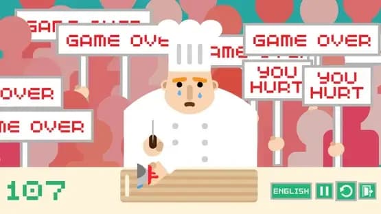 Don't cut your hand — Screenshoty