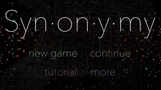 Synonymy — Screenshoty
