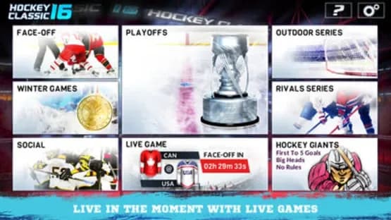 Matt Duchene's Hockey Classic — Screenshoty