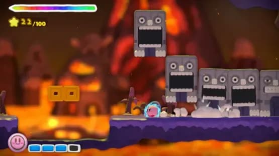 Kirby and the Rainbow Curse — Screenshoty