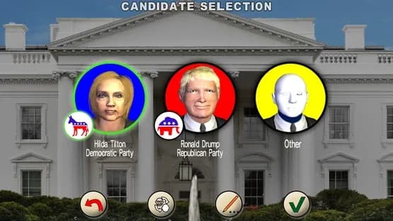 The Race for the White House 2016 — Screenshoty