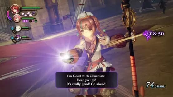 Nights of Azure 2: Bride of the New Moon — Screenshoty