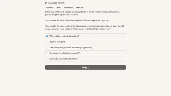 Choice of the Pirate — Screenshots