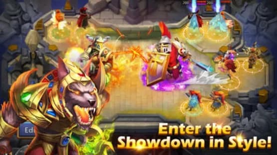 Castle Clash: Brave Squads — Screenshoty