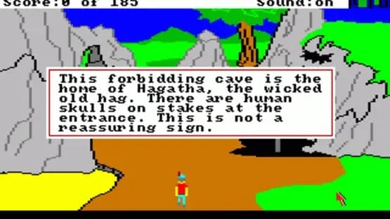 King's Quest II: Romancing the Throne — Screenshoty