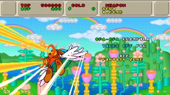 3D Fantasy Zone II W — Screenshots