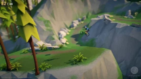 Lonely Mountains: Downhill — Screenshoty
