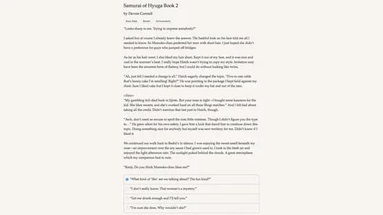 Samurai of Hyuga Book 2 — Screenshoty