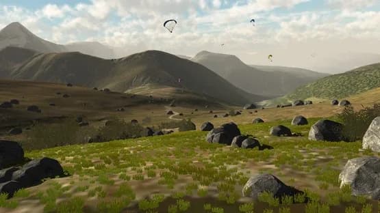 3D Paraglider — Screenshoty