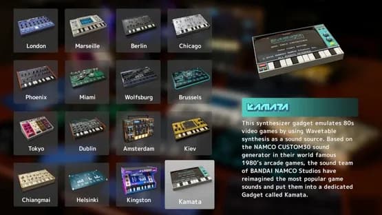 KORG Gadget — Screenshoty