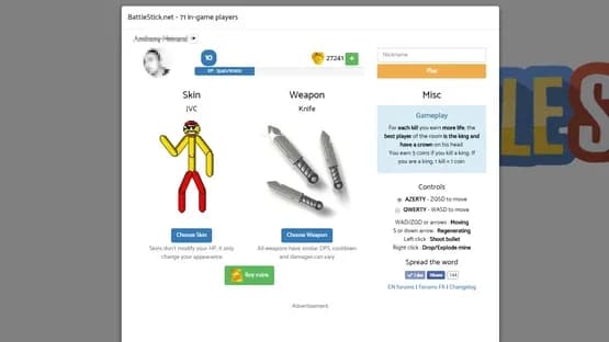 BattleStick — Screenshoty