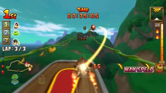 Donkey Kong Barrel Blast — Screenshoty
