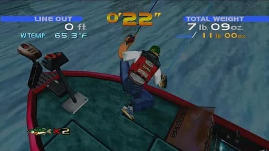 Sega Bass Fishing — Screenshoty