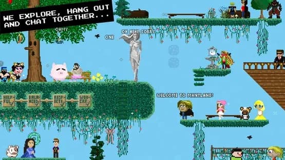Manyland — Screenshoty