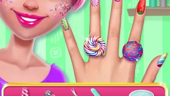 Candy Makeup Beauty Game — Screenshoty