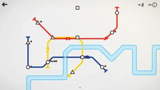 Mini Metro — Screenshoty
