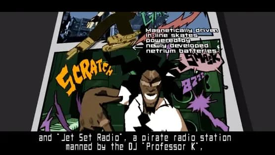 Jet Set Radio — Screenshoty
