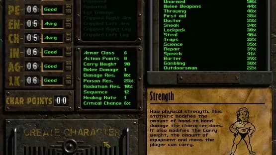 Fallout: A Post Nuclear Role Playing Game — Screenshots