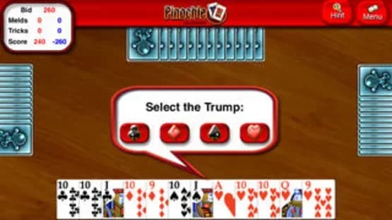 Pinochle HD — Screenshoty