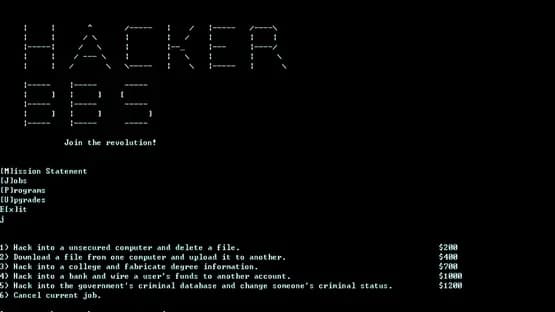 Retro Hacker — Screenshots