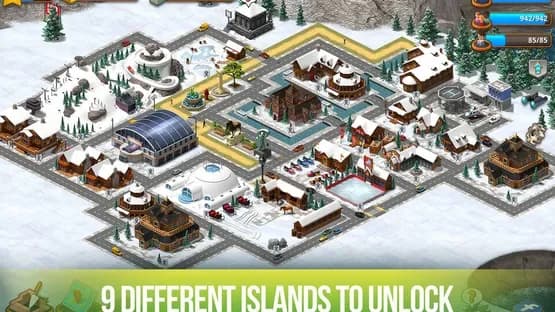 Paradise City Island Sim Town — Screenshoty