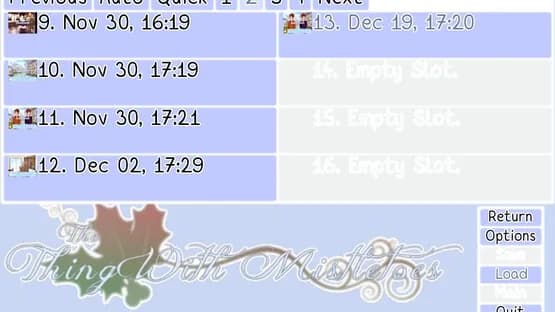The Thing With Mistletoes — Screenshoty