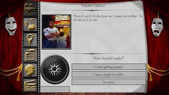 The Filmmaker - A Text Adventure — Screenshoty