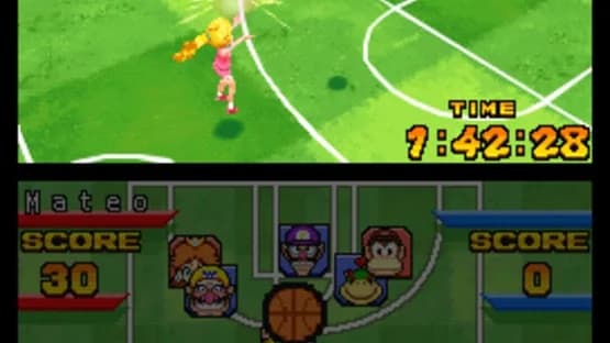 Mario Hoops 3-on-3 — Screenshoty