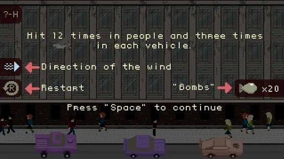 Grand Pigeon's Duty — Screenshoty