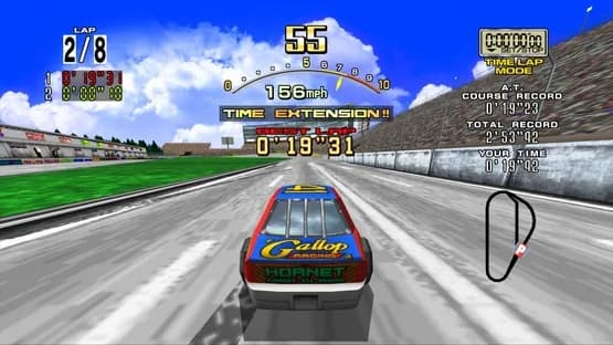 Daytona USA — Screenshoty