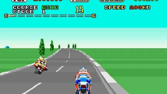 Super Hang-On — Screenshoty