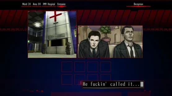 The Silver Case — Screenshoty