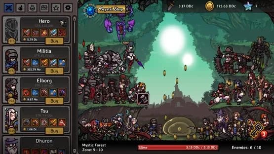 Clicker Guild — Screenshots