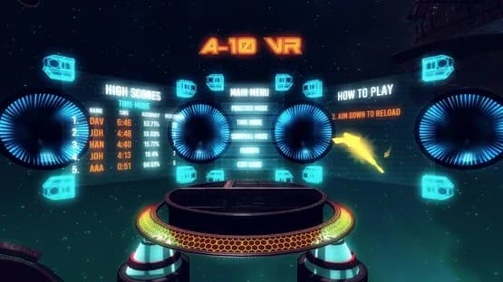 A-10 VR — Screenshoty