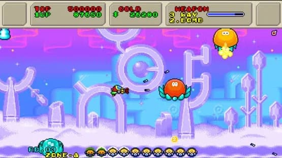 3D Fantasy Zone II W — Screenshots
