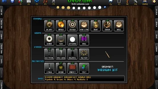 DvDrum, Ultimate Drum Simulator! — Screenshoty
