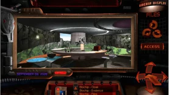 The Journeyman Project 2: Buried in Time — Screenshoty