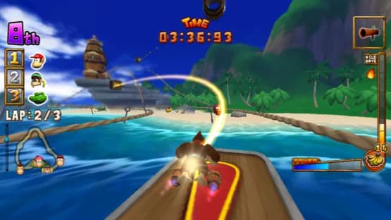 Donkey Kong Barrel Blast — Screenshoty