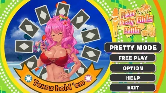 Poker Pretty Girls Battle: Texas Hold'em — Screenshots