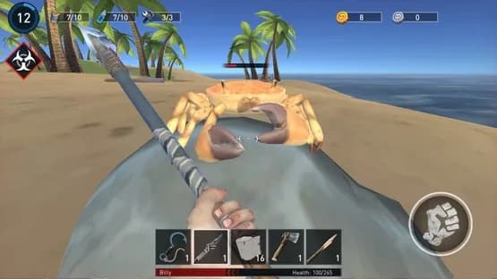 Ocean Nomad: Survival on Raft — Screenshoty