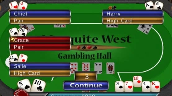 Texas Hold 'em Tournament — Screenshoty