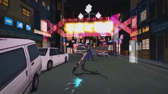 Jet Grind Radio — Screenshoty
