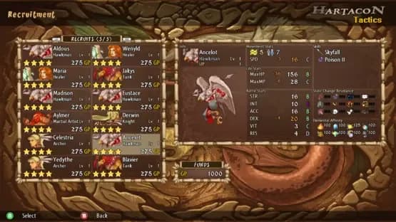 Hartacon Tactics — Screenshoty