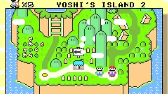 Super Mario World: Super Mario Advance 2 — Screenshoty