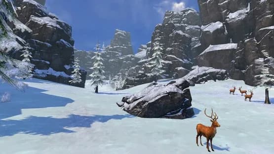 Fancy Skiing VR — Screenshoty