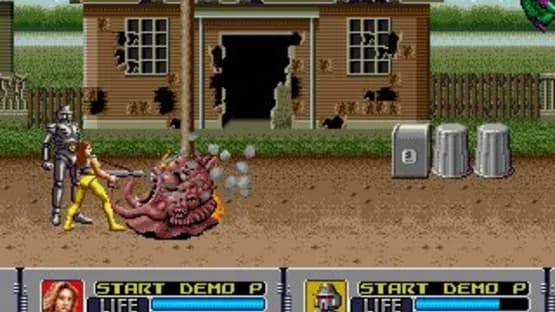 Alien Storm — Screenshoty